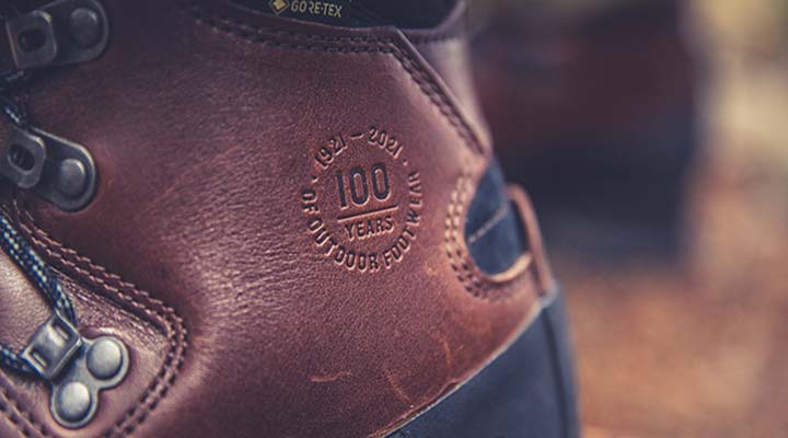 100 years of Hanwag leather hiking boots